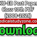 AKU-EB Past Papers Class 10th PDF (2008-2021) Free Download