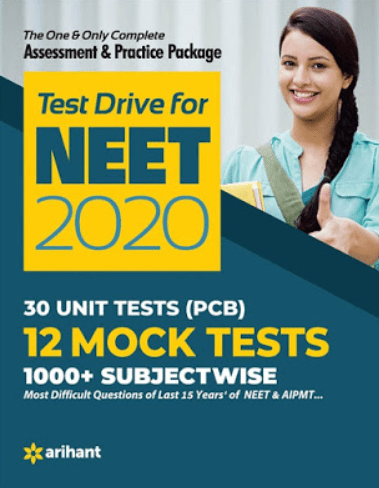Arihant Test Drive for NEET 2021 Latest Edition PDF Free Download