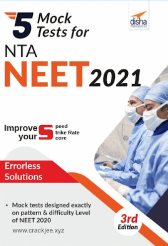Disha 5 Mock Tests for NTA NEET 2021 PDF Free Download