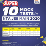 Disha NTA JEE Main Super 10 Mock Tests Latest Edition 2020 PDF Free Download
