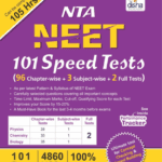 Disha NTA NEET 101 Speed Tests Latest 2021 Edition PDF Free Download