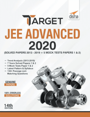 Disha Target JEE Advanced 2020 Latest Edition PDF Free Download