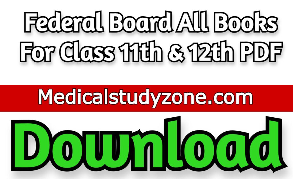 Federal Board Books For Class 11