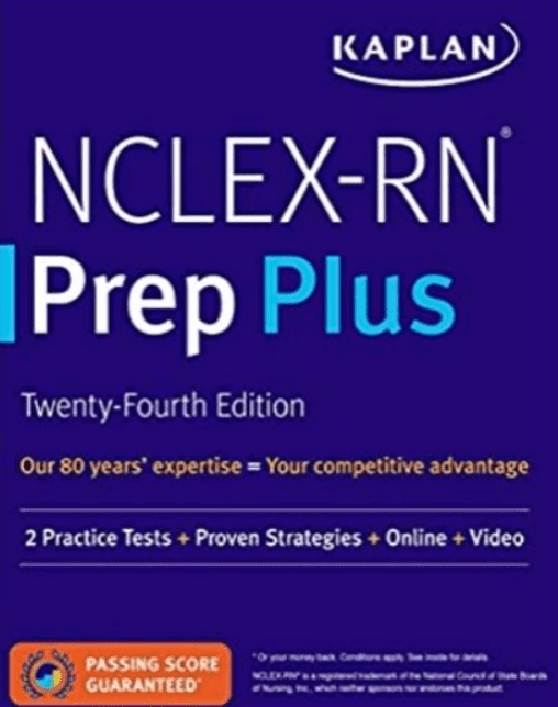 Kaplan NCLEXRN Prep Plus, 24th Edition PDF Free Download Medical