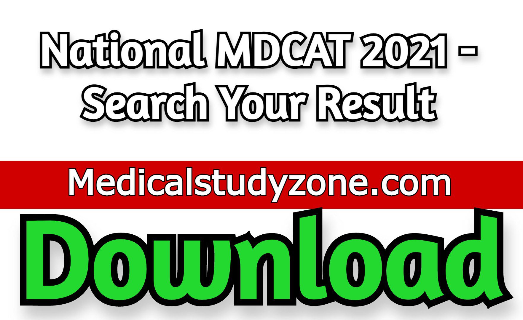 National MDCAT 2021 - Search Your Result