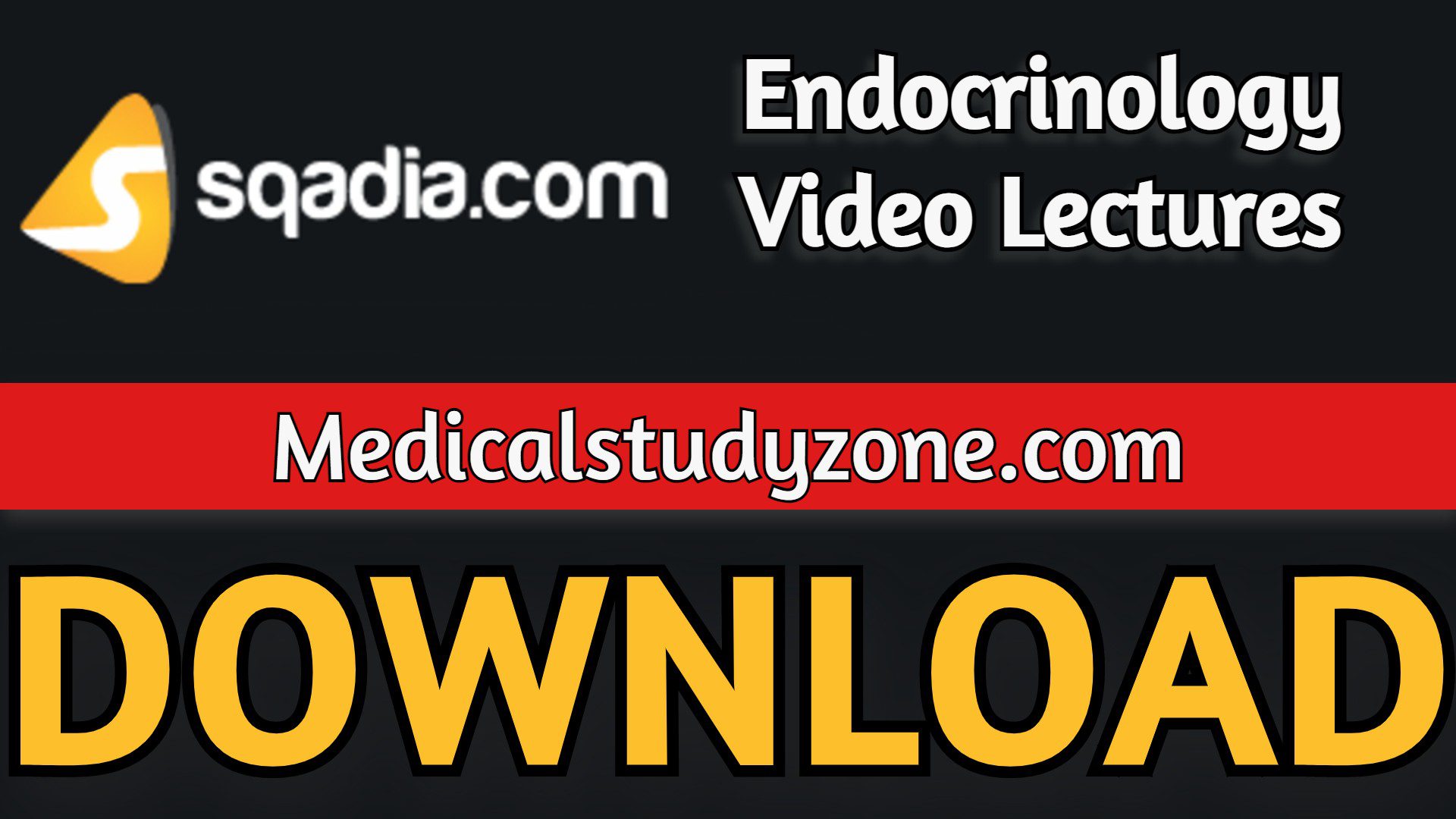 Sqadia Endocrinology Video Lectures 2023 Free Download