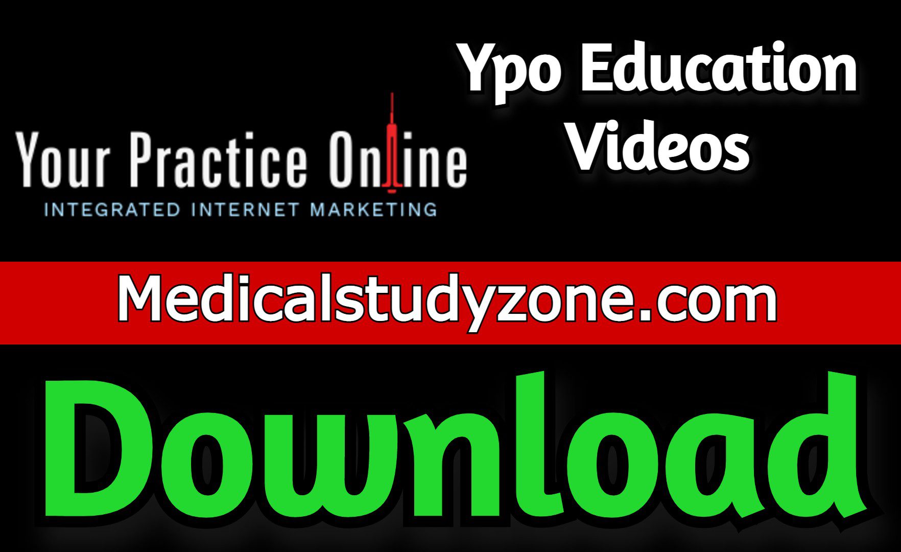 Ypo Education Videos 2023 Free Download | 500+ Medical Animations