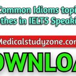 Common Idioms topic Clothes in IELTS Speaking 2021 Free