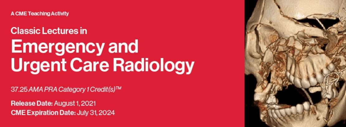 Download 2021 Classic Lectures in Emergency and Urgent Care Radiology Videos Free