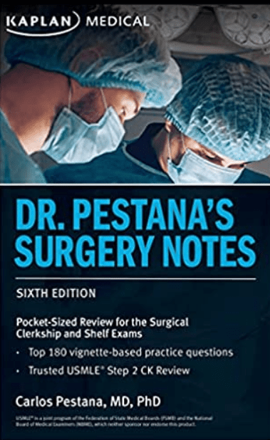 Dr. Pestana's Surgery Notes 6th Edition PDF Free Download