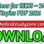 Ideas for IELTS – 24 Topics PDF 2021 Free Download
