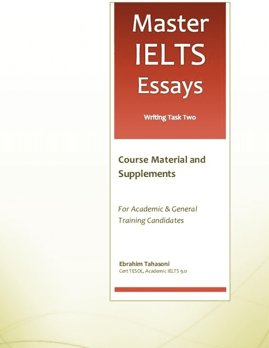 Master IELTS Essays for IELTS Writing Task 2 PDF Free Download