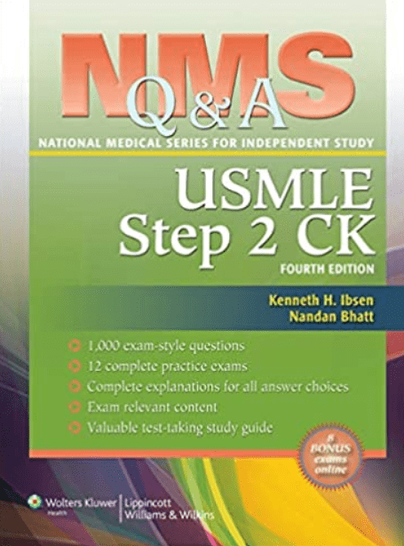NMS Q & A USMLE Step 2 CK 4th Edition PDF Free Download