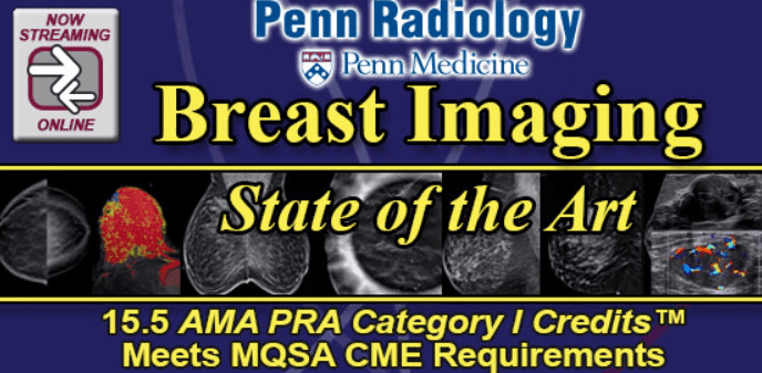 Penn Radiology Breast Imaging: State of the Art 2018 Videos Free Download