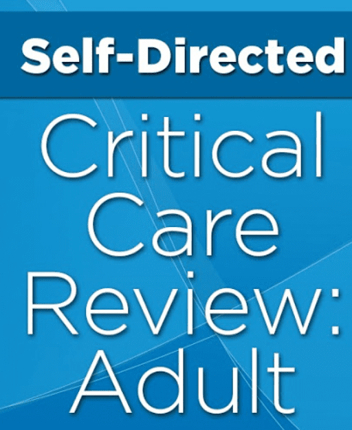 Self-Directed Critical Care Review Course: Adult Videos Free Download