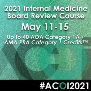 ACOI Internal Medicine Board Review Course 2021 Free Download