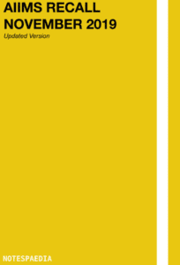 AIIMS NOV 2019 Question Paper Discussion PDF Free Download