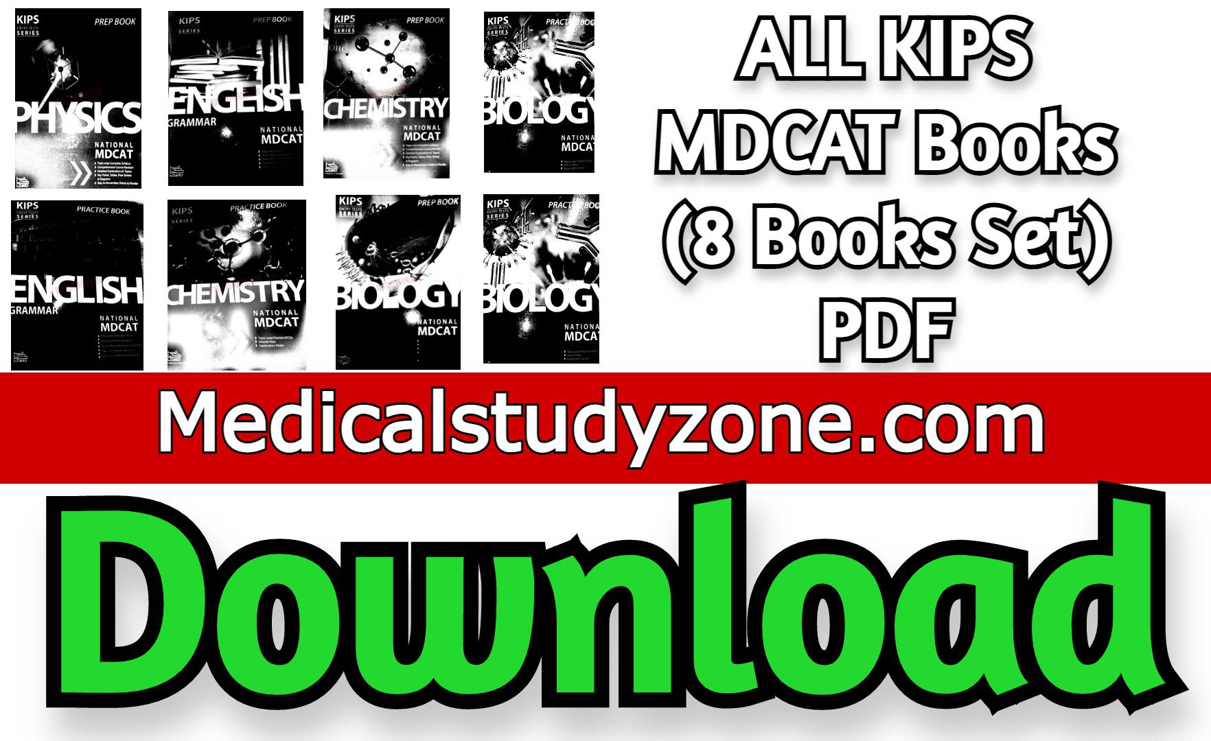 ALL KIPS MDCAT Books 2023 (8 Books Set) PDF Free Download