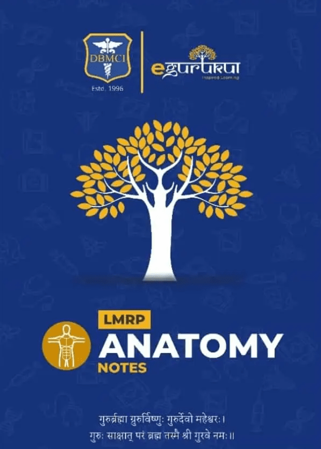Anatomy LMRP NOTES PDF Free Download