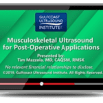 Download Gulfcoast: Musculoskeletal Ultrasound for Postoperative Applications Videos Free