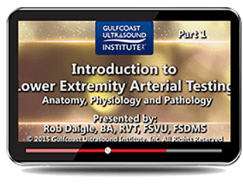 Gulfcoast: Introduction to Lower Extremity Arterial Testing Videos Free Download