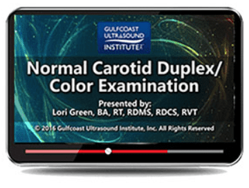 Gulfcoast: Normal Carotid Duplex/Color Examination Videos Free Download
