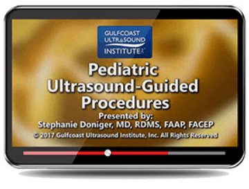 Gulfcoast: Pediatric Ultrasound-Guided Procedures Videos Free Download