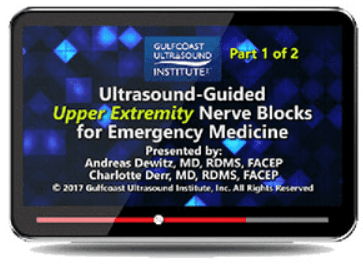 Gulfcoast: Ultrasound-Guided Upper Extremity Nerve Blocks for Emergency Medicine Videos Free Download