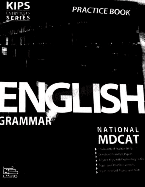 KIPS National MDCAT English Practice Book 2021 PDF Free Download