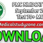 PMC NMDCAT 10th September 2021 Test 70+ MCQs Collection PDF Free Download