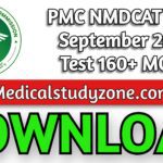 PMC NMDCAT 16th September 2021 Test 160+ MCQs Collection PDF Free Download