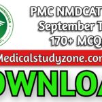 PMC NMDCAT 17th September Test 170+ MCQs Collection PDF Free Download