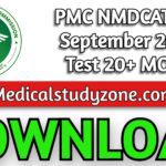 PMC NMDCAT 1st September 2021 Test 20+ MCQs Collection PDF Free Download