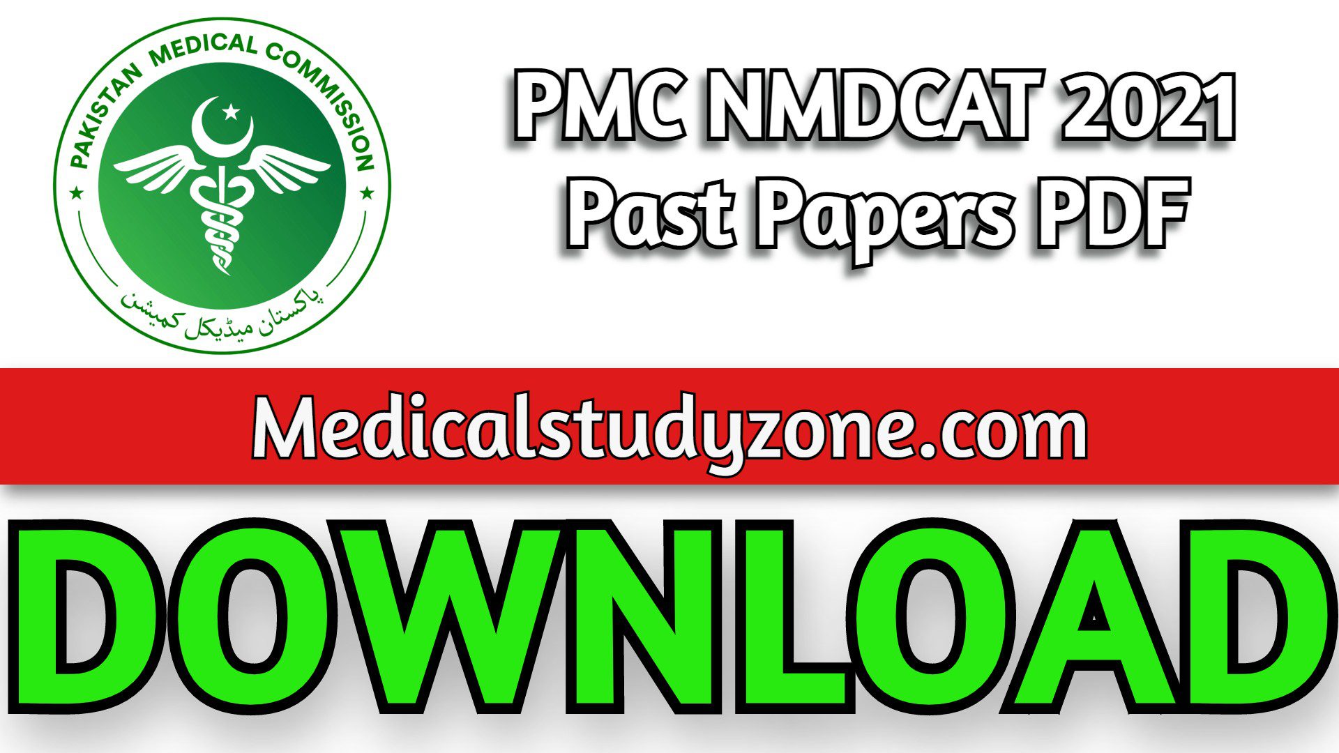 PMC NMDCAT 2021 Past Papers PDF Free Download