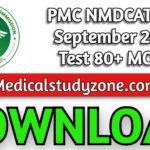 PMC NMDCAT 6th September 2021 Test 80+ MCQs Collection PDF Free Download