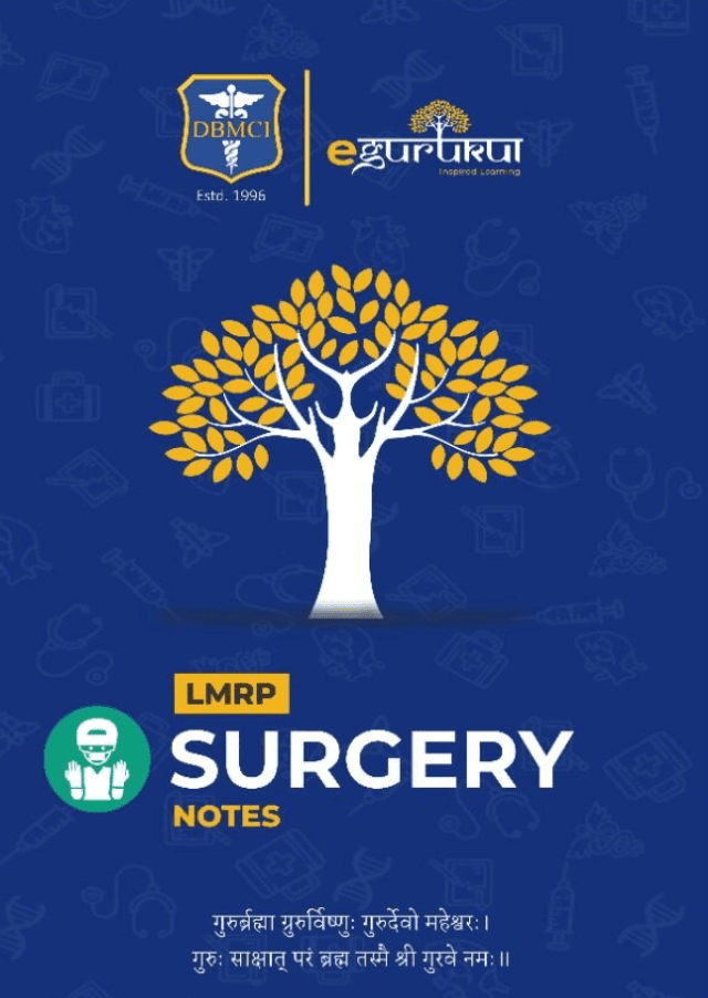 Surgery LMRP NOTES PDF Free Download