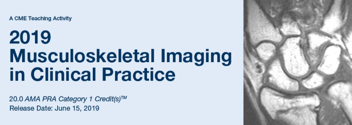 2019 Musculoskeletal Imaging in Clinical Practice Videos Free Download