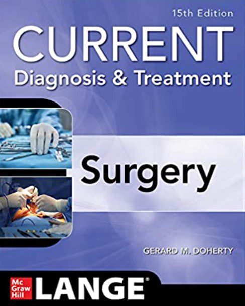Current Diagnosis and Treatment Surgery 15th Edition PDF Free Download