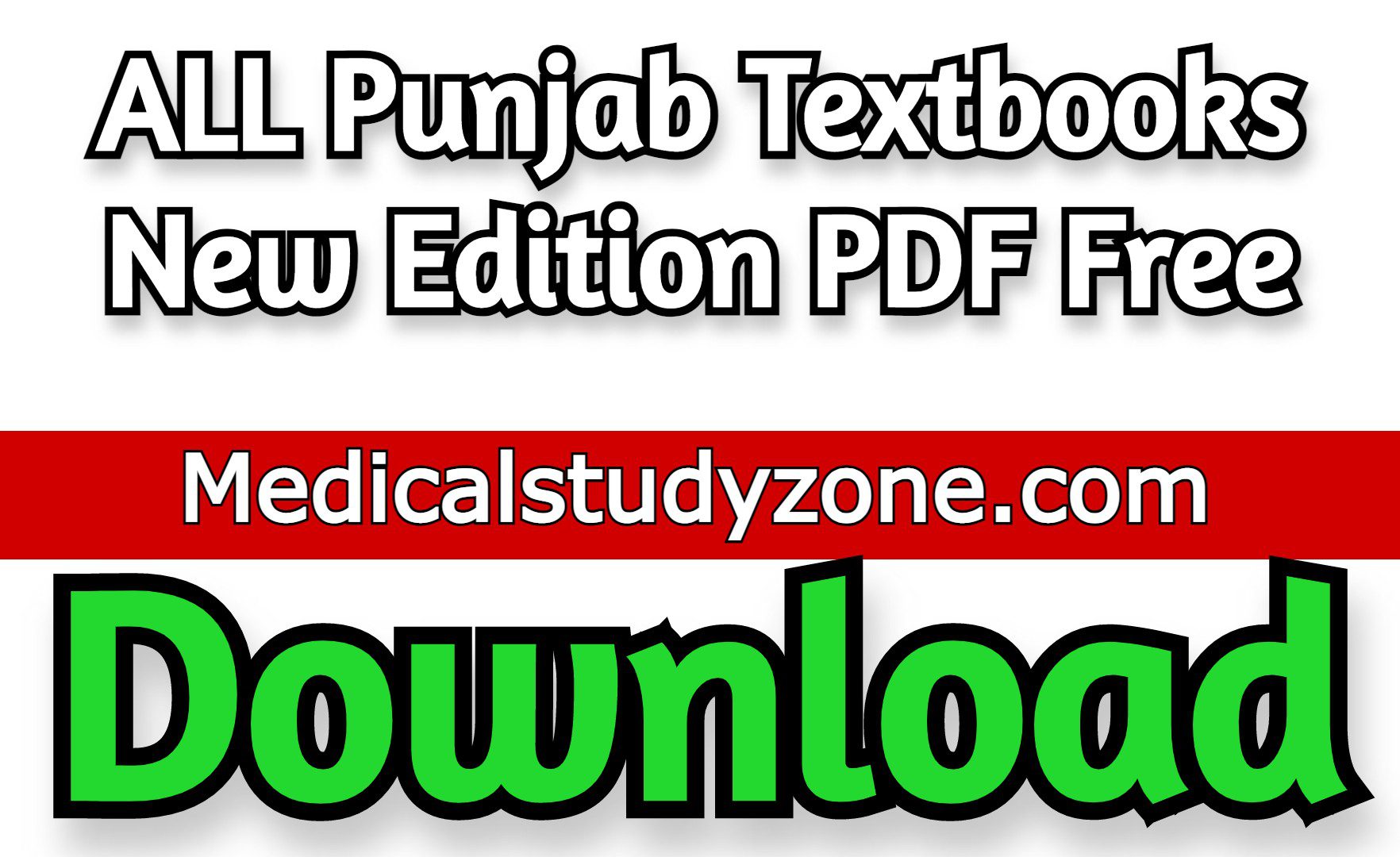 Download ALL Punjab Textbooks New Edition 2021 PDF Free