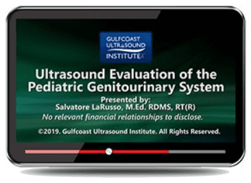 Download Gulfcoast: Ultrasound Evaluation of the Pediatric Genitourinary System Videos Free