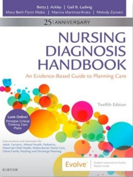 Download Nursing Diagnosis Handbook An Evidence-Based Guide to Planning Care 12th Edition PDF Free