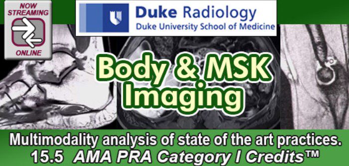 Duke Radiology Body & MSK Imaging (2017) Videos Free Download