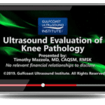 Gulfcoast: Ultrasound Evaluation of Knee Pathology Videos Free Download