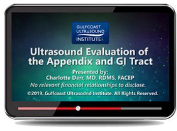 Gulfcoast: Ultrasound Evaluation of the Appendix and GI Tract Videos Free Download