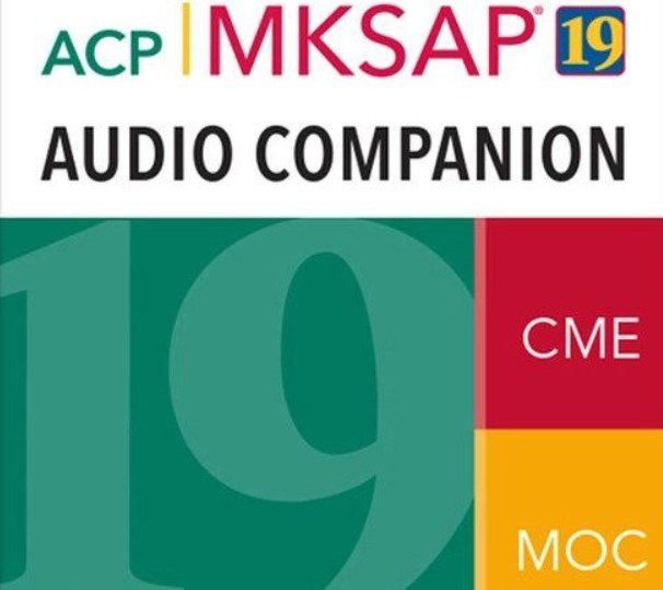 MKSAP 19 Audio Companion (Part A) Mp3 and PDF Free Download