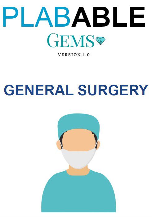 PLABABLE Gems General Surgery PDF Free Download