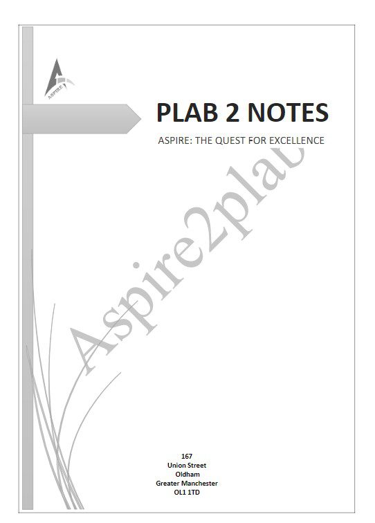 Pediatrics Scenarios For PLAB 2 PDF Free Download