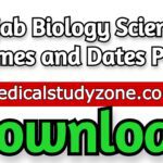 Punjab Biology Scientist Names and Dates PDF Free Download