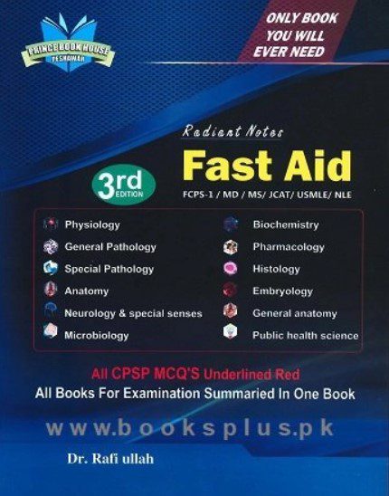Radiant Notes Fast Aid 3rd Edition Dr Rafi Ullah PDF Free Download
