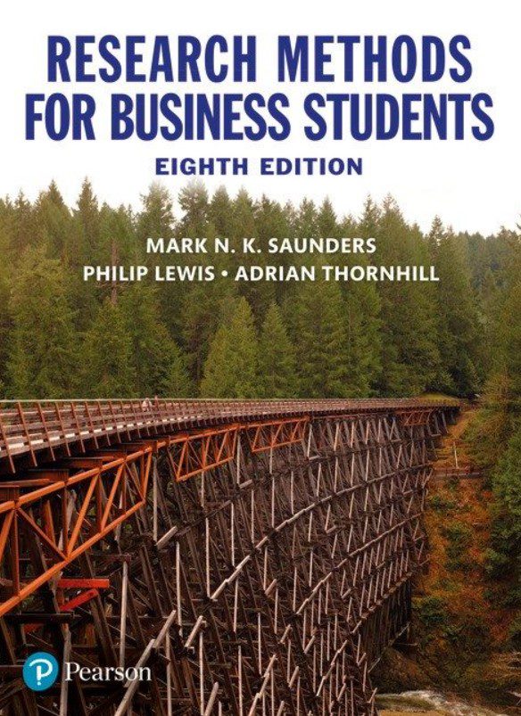 Research Methods for Business Students 8th Edition PDF Free Download